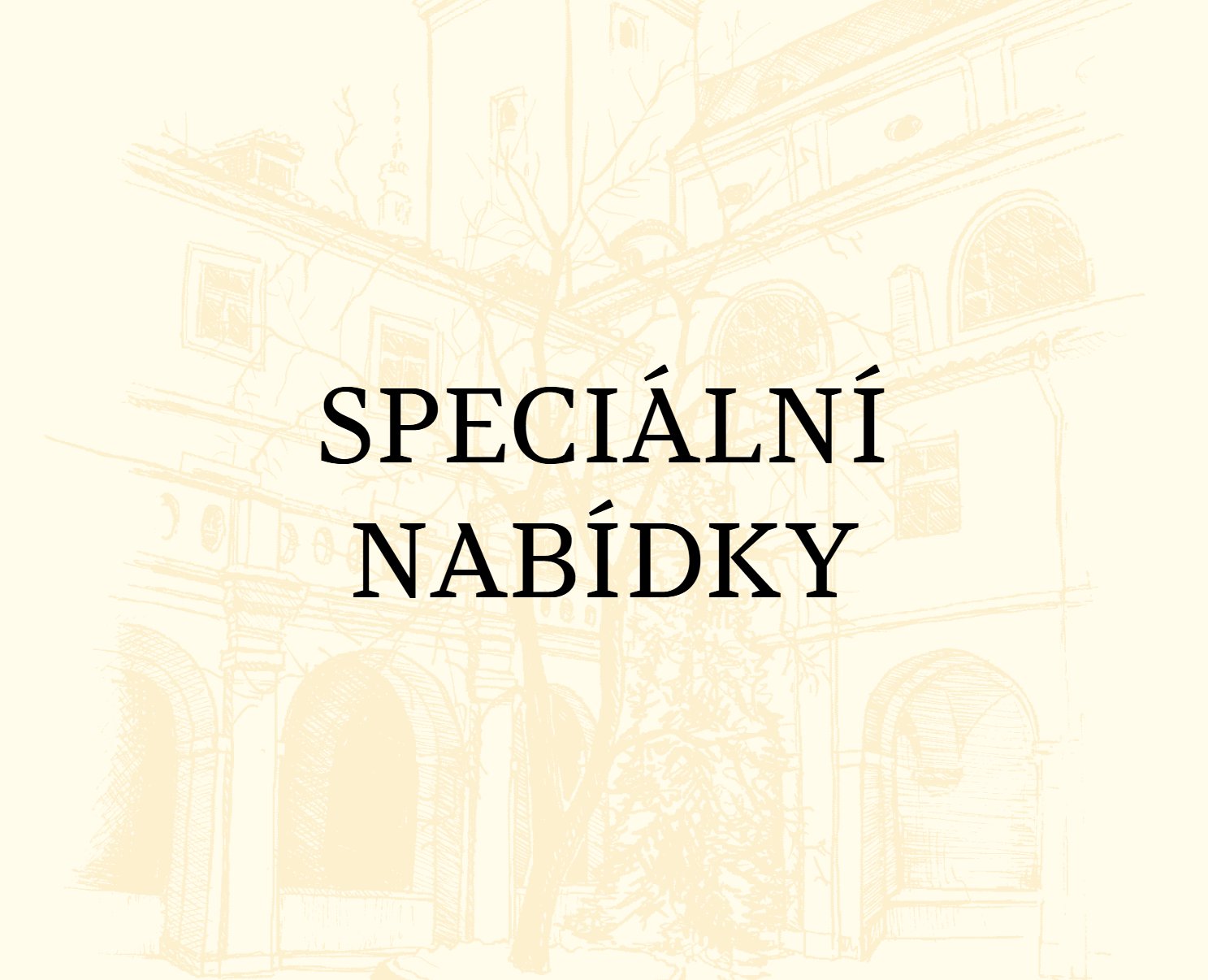 SPECIÁLNÍ NABÍDKY